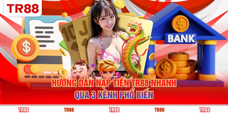 Hướng dẫn nạp tiền TR88 nhanh qua 3 kênh phổ biến